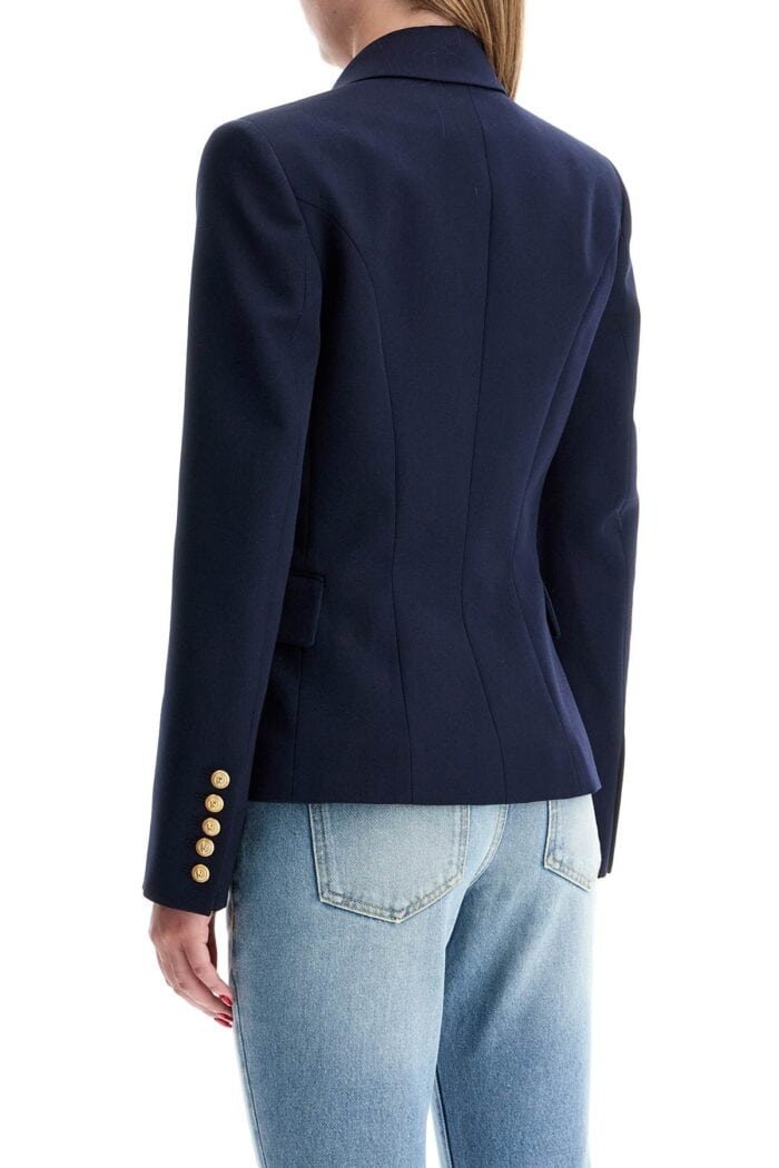 BALMAIN "6-button Grain De Poudre Jacket