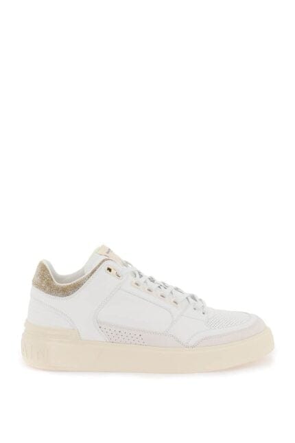 Balmain 'b Court' Mid Top Sneakers