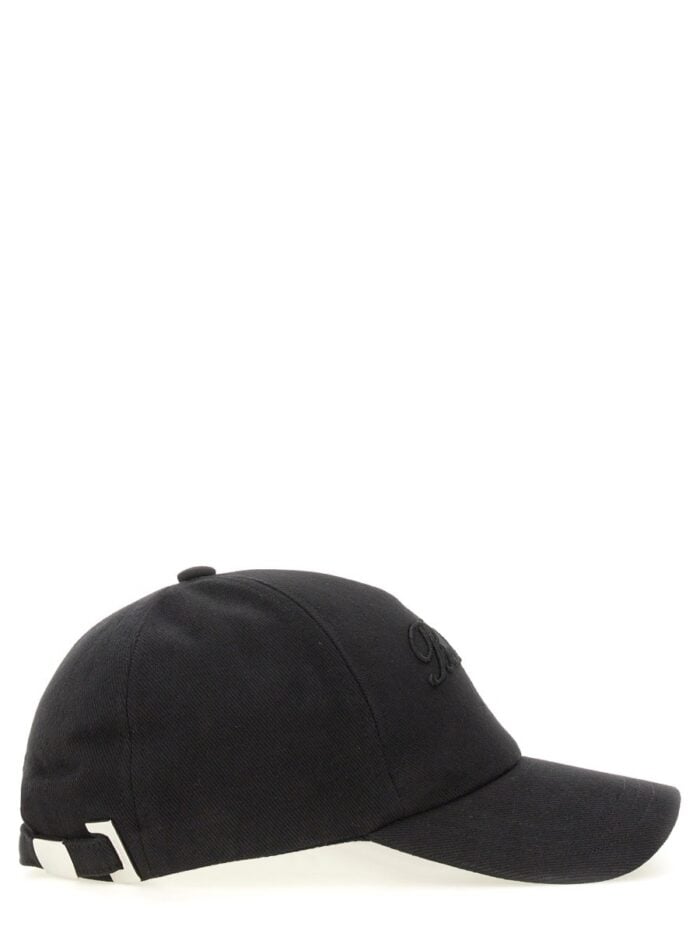 Balmain BASEBALL HAT WITH LOGO EMBROIDERY