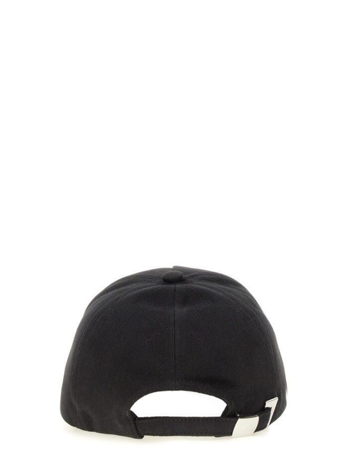 Balmain BASEBALL HAT WITH LOGO EMBROIDERY