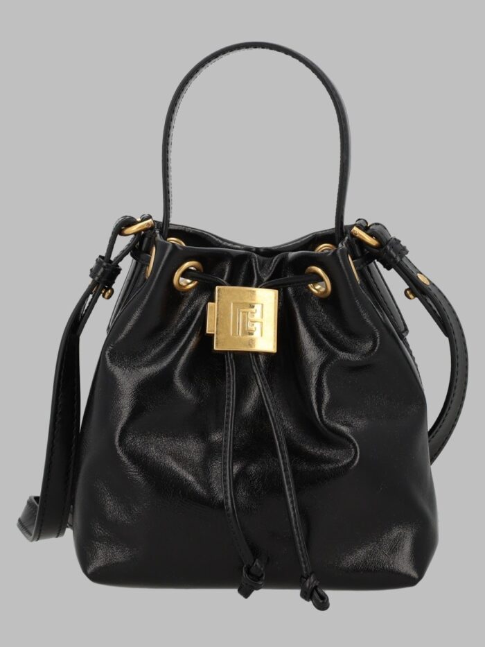 balmain borsa a secchiello "pulse" mini Balmain BORSA A SECCHIELLO "PULSE" MINI