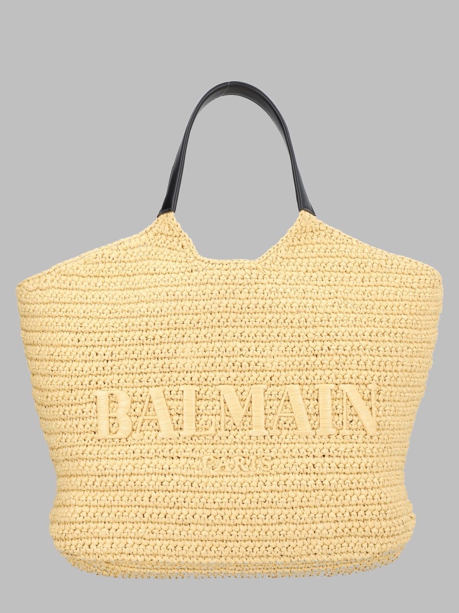Balmain BORSA SHOPPER CROCHET