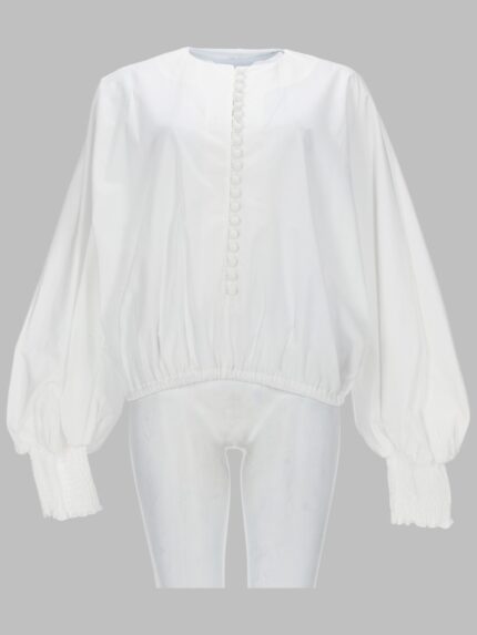 Balmain CAMICIA CON MANICA A PIPISTRELLO