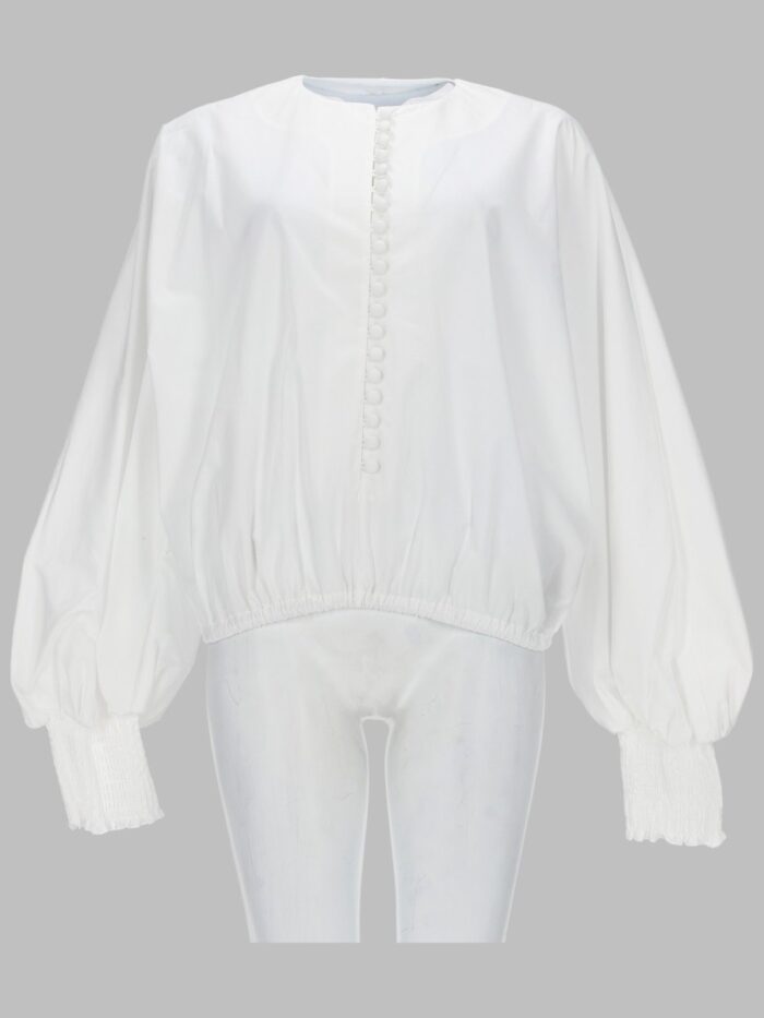 Balmain CAMICIA CON MANICA A PIPISTRELLO