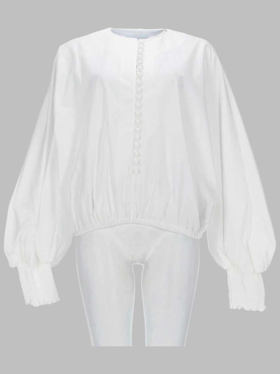 Balmain CAMICIA CON MANICA A PIPISTRELLO