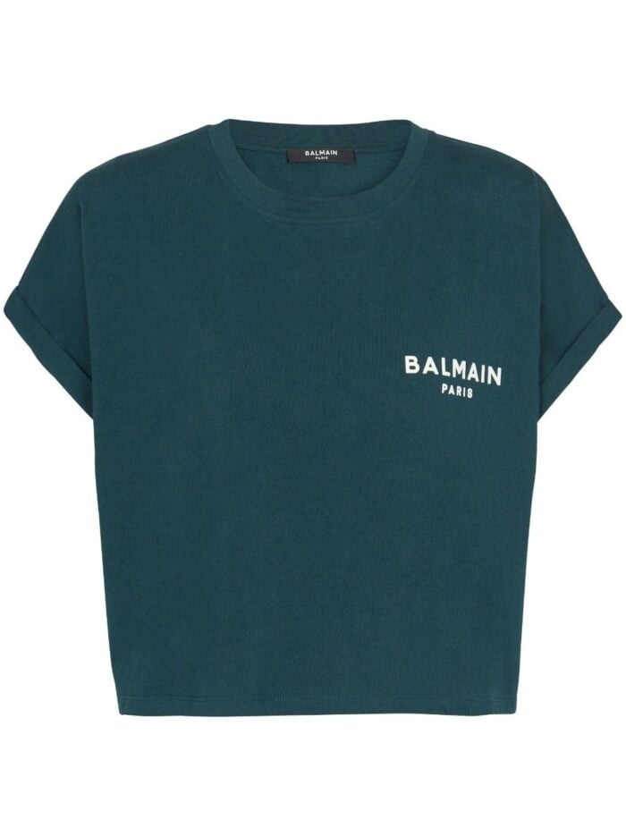 Balmain Cropped T-shirt