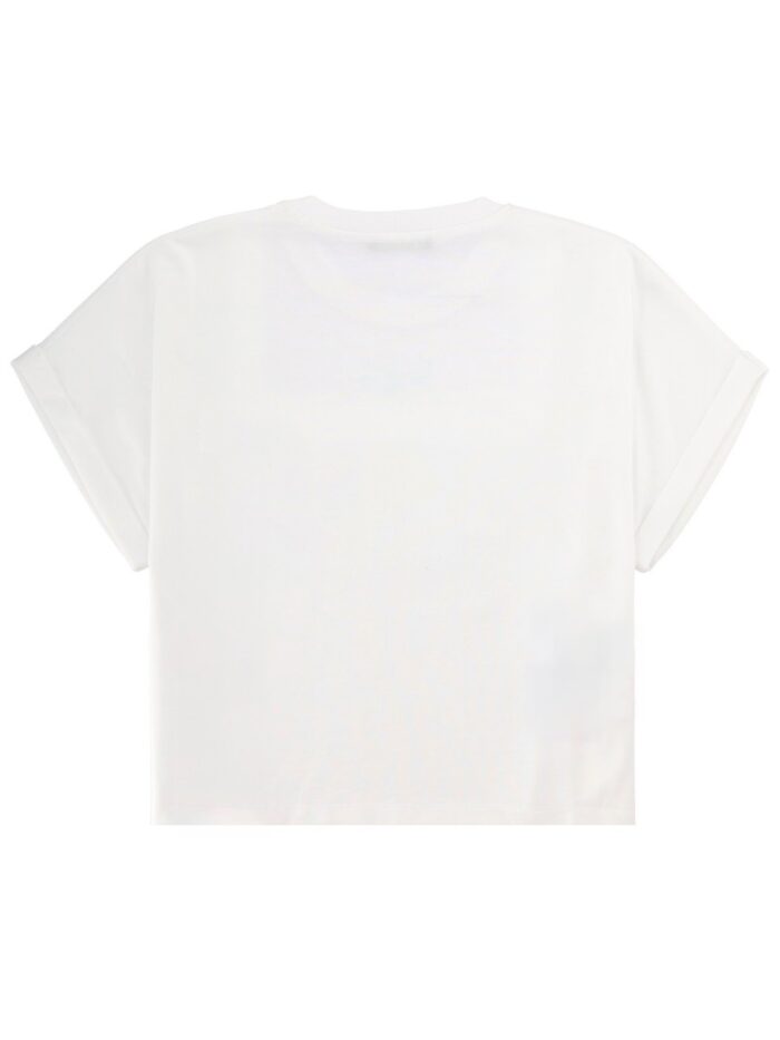 Balmain CROPPED T-SHIRT WITH LOGO
