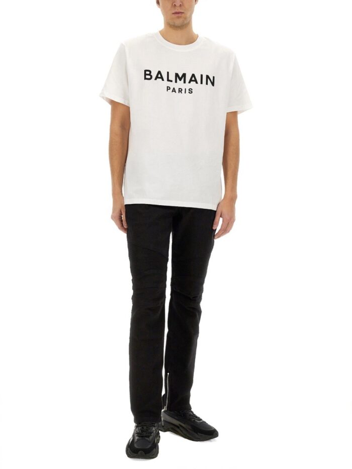 Balmain DENIM BIKER JEANS