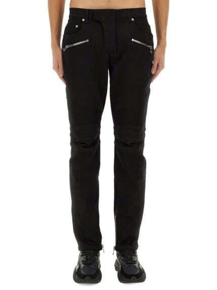 Balmain DENIM BIKER JEANS