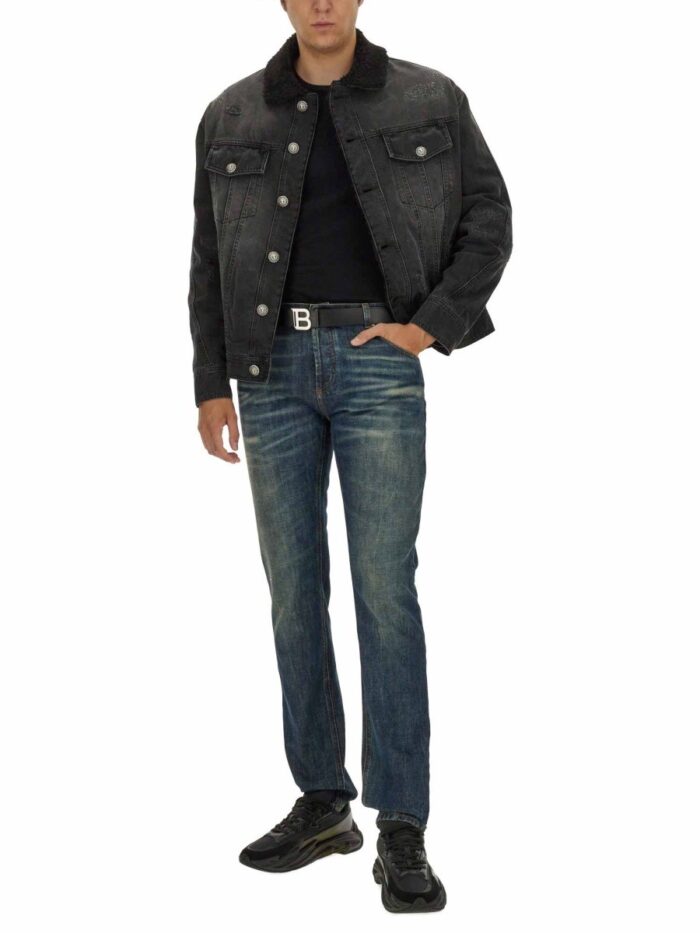 Balmain DESTROYED JACKET