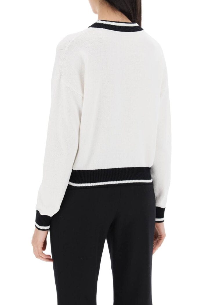 BALMAIN Embroidered Logo Pullover