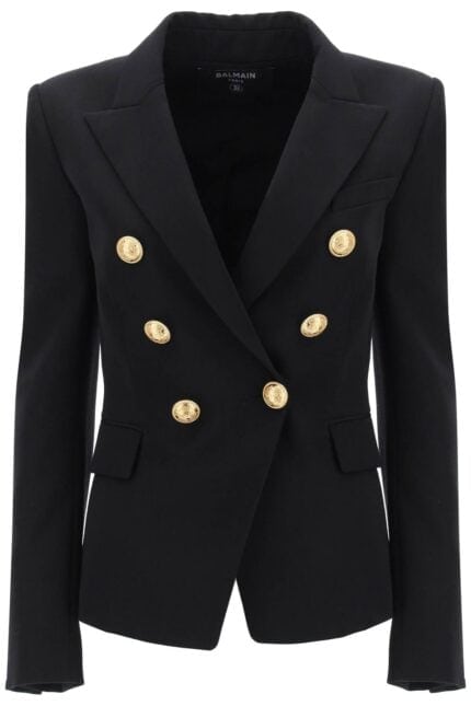 Balmain Fitted Double-breasted Jacket