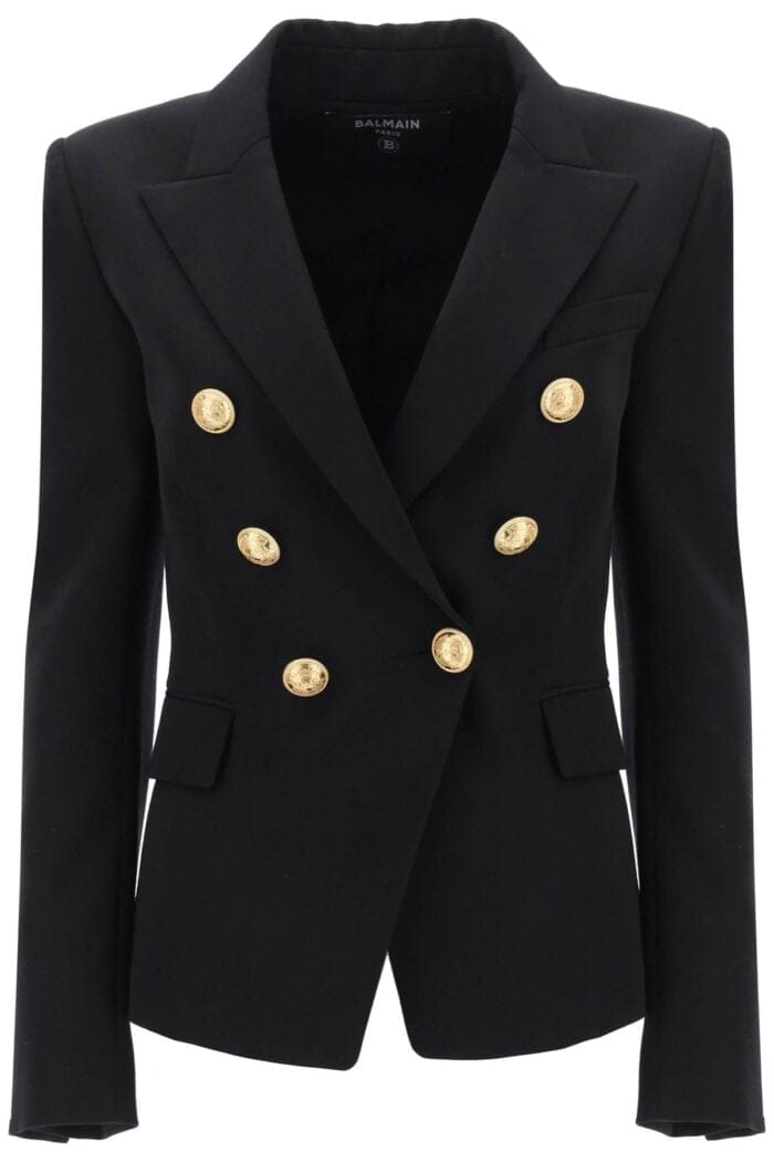 Balmain Fitted Double-breasted Jacket