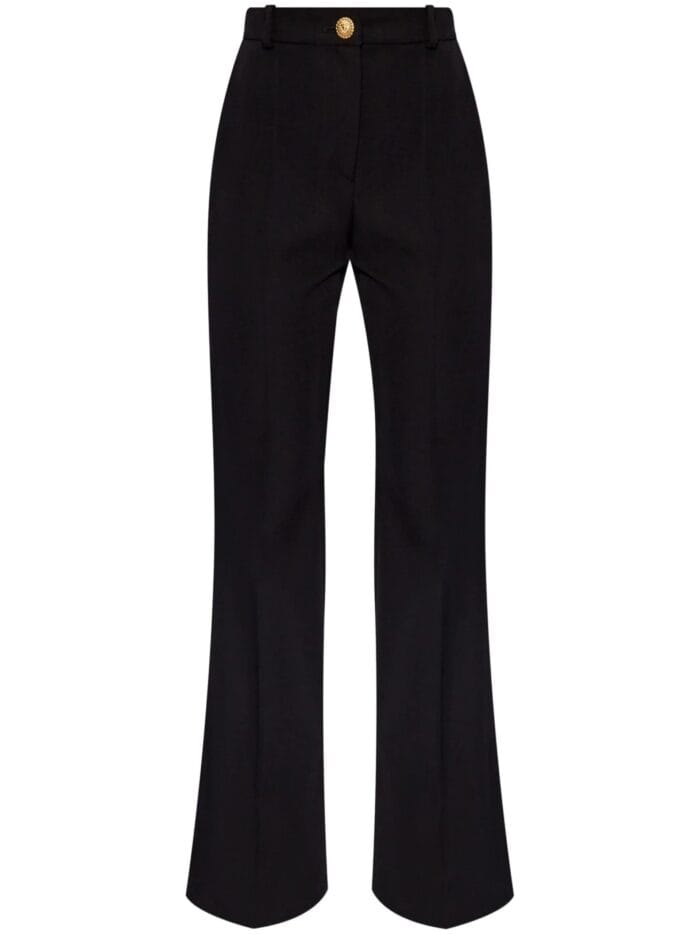 BALMAIN Flared Virgin-wool Trousers