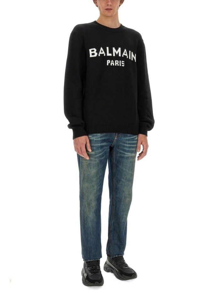Balmain JERSEY WITH LOGO