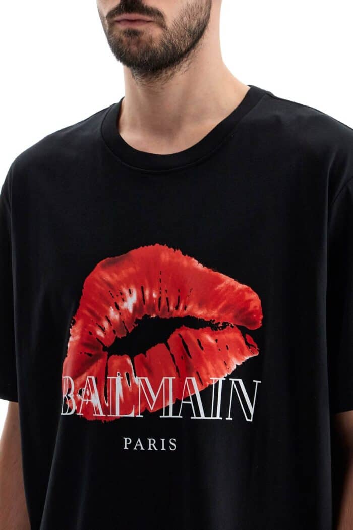 BALMAIN Kiss Print T-shirt