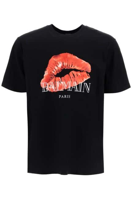 BALMAIN Kiss Print T-shirt