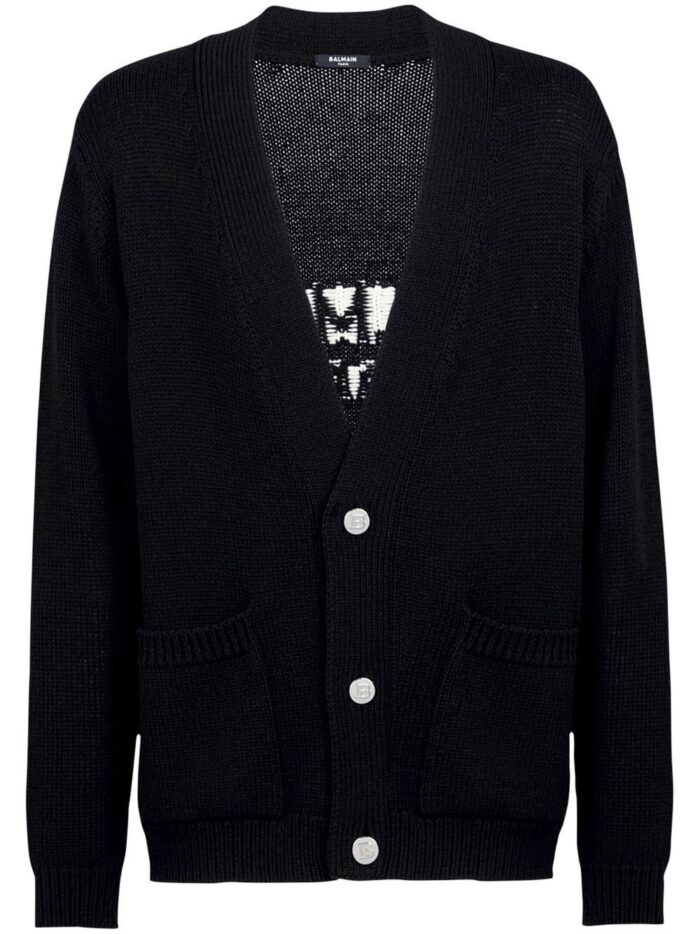 BALMAIN KNITTED CARDIGAN