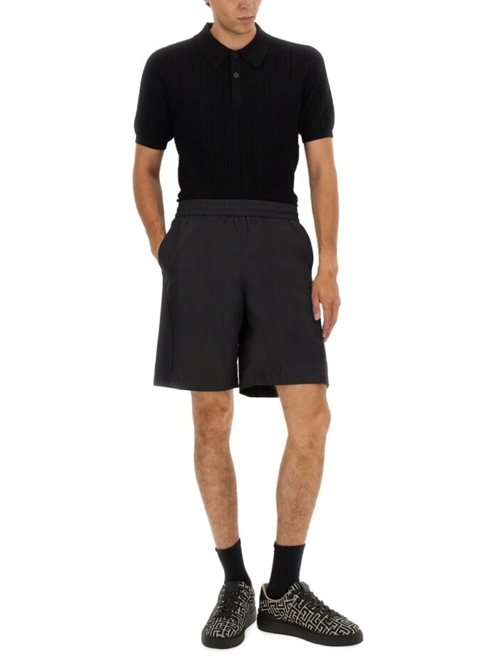 Balmain KNITTED POLO.