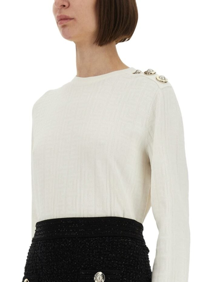 Balmain KNITTED TOPS.