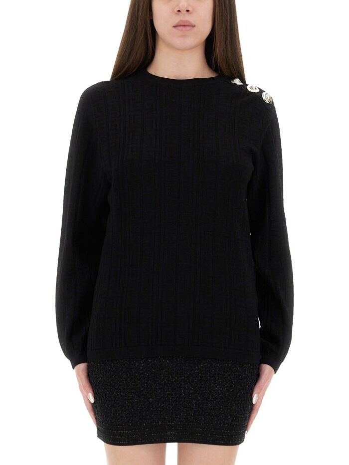 Balmain KNITTED TOPS.