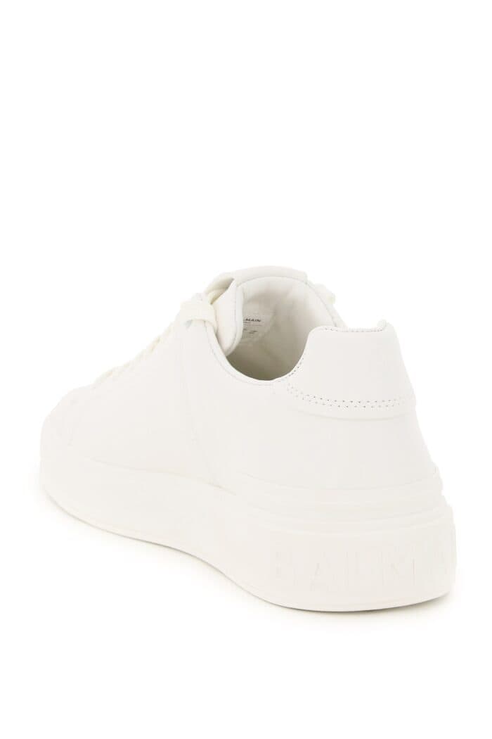 Balmain Leather B Court Sneakers