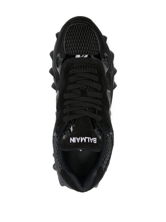 BALMAIN Low Top Lace Up Sneaker