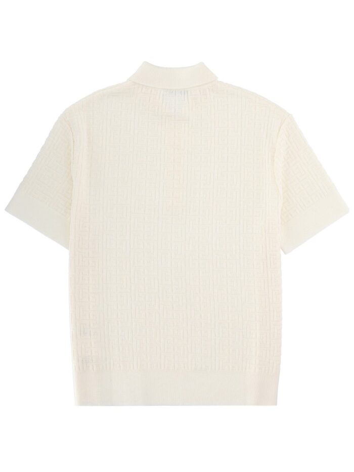 Balmain MERINO WOOL POLO SHIRT