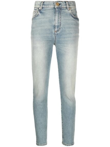 BALMAIN Mid-rise Skinny Jeans