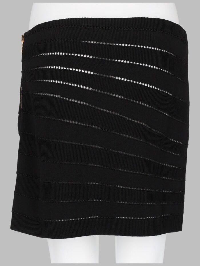 Balmain MINI GONNA IN MAGLIA FLECHAGE