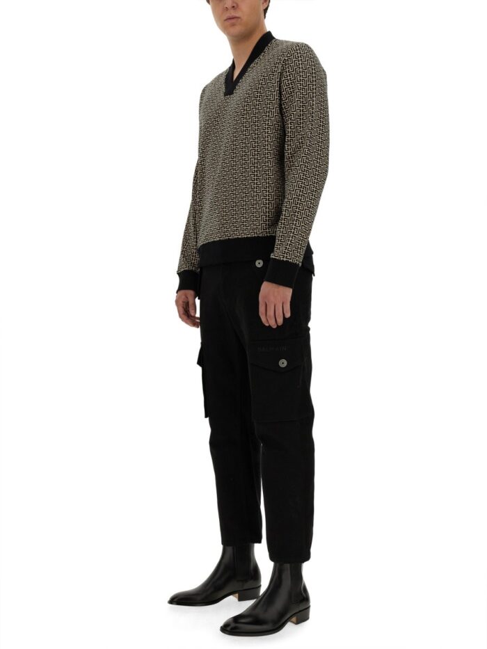 Balmain MONOGRAM JERSEY
