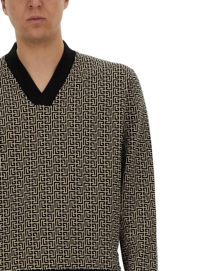Balmain MONOGRAM JERSEY