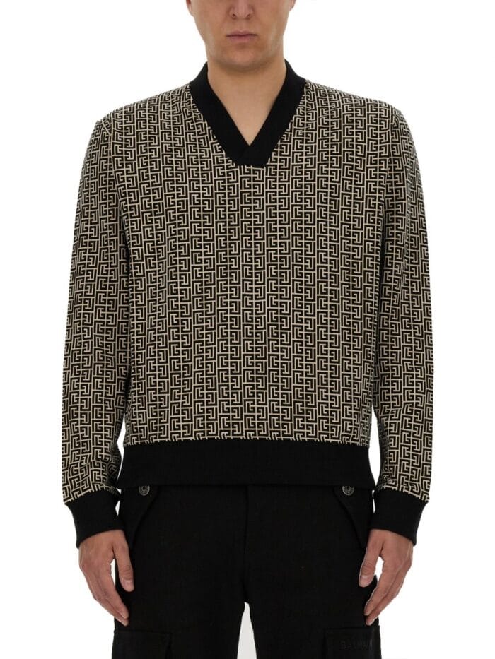Balmain MONOGRAM JERSEY