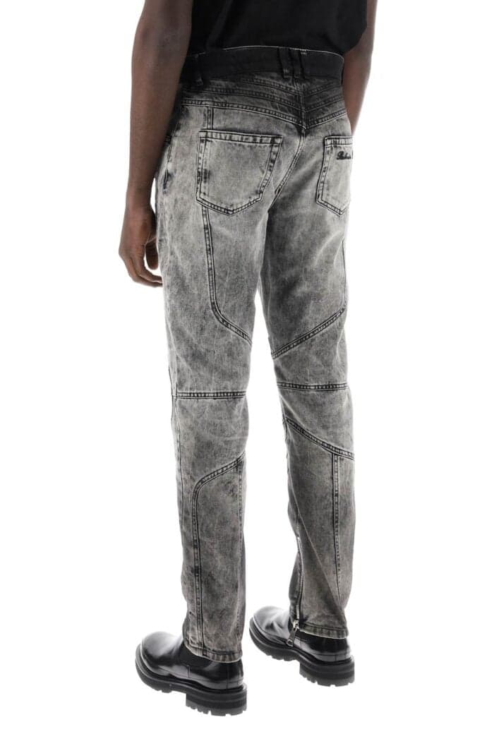 Balmain Motor Slim Fit Jeans - Image 3
