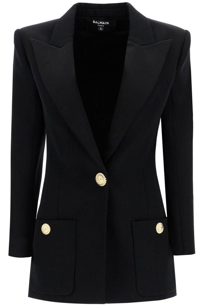 BALMAIN One-button Jacket With Lapels