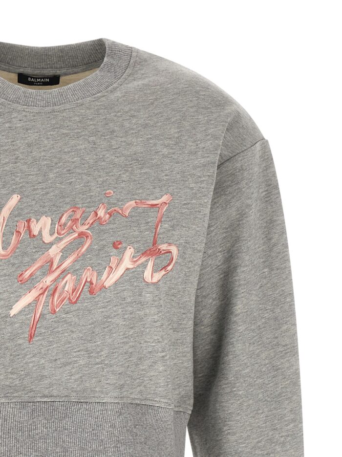 'Balmain Paris' Sweatshirt