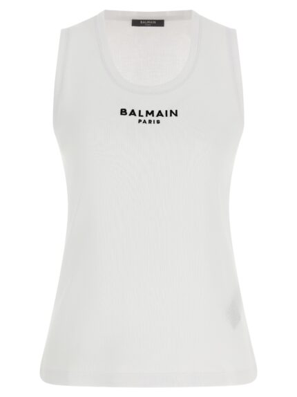 'Balmain Paris' Tank Top