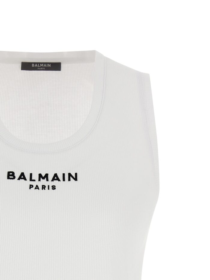 'Balmain Paris' Tank Top