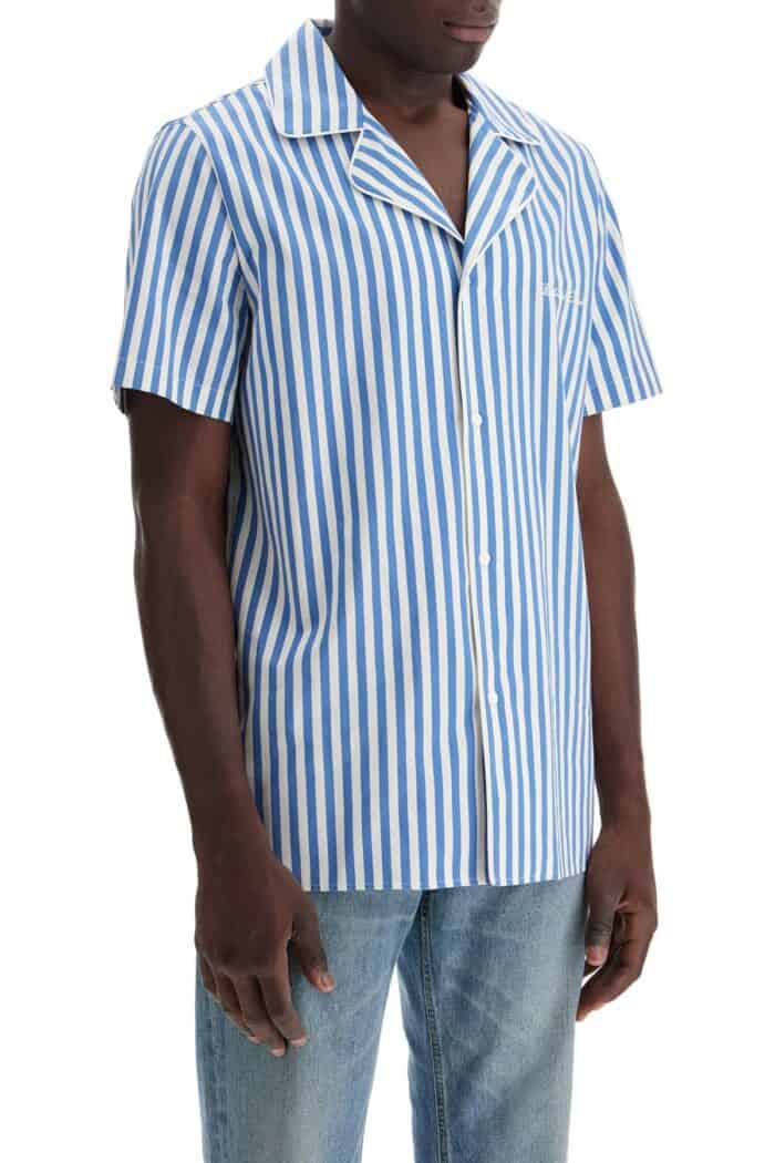 BALMAIN Striped Pajama Shirt For