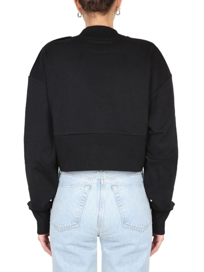 Balmain SWEATSHIRT WITH LOGO PRINT