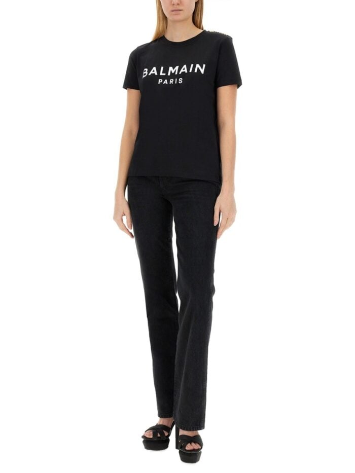 Balmain T-SHIRT CON LOGO