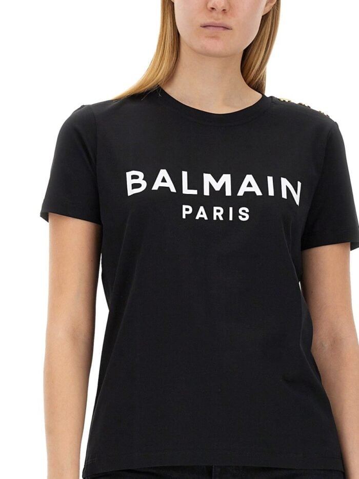 Balmain T-SHIRT CON LOGO