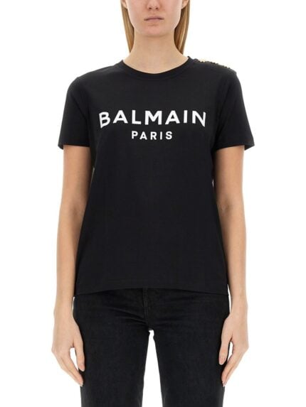 Balmain T-SHIRT CON LOGO