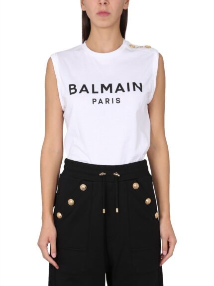 Balmain T-SHIRT WITH LOGO