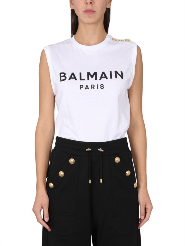 Balmain T-SHIRT WITH LOGO