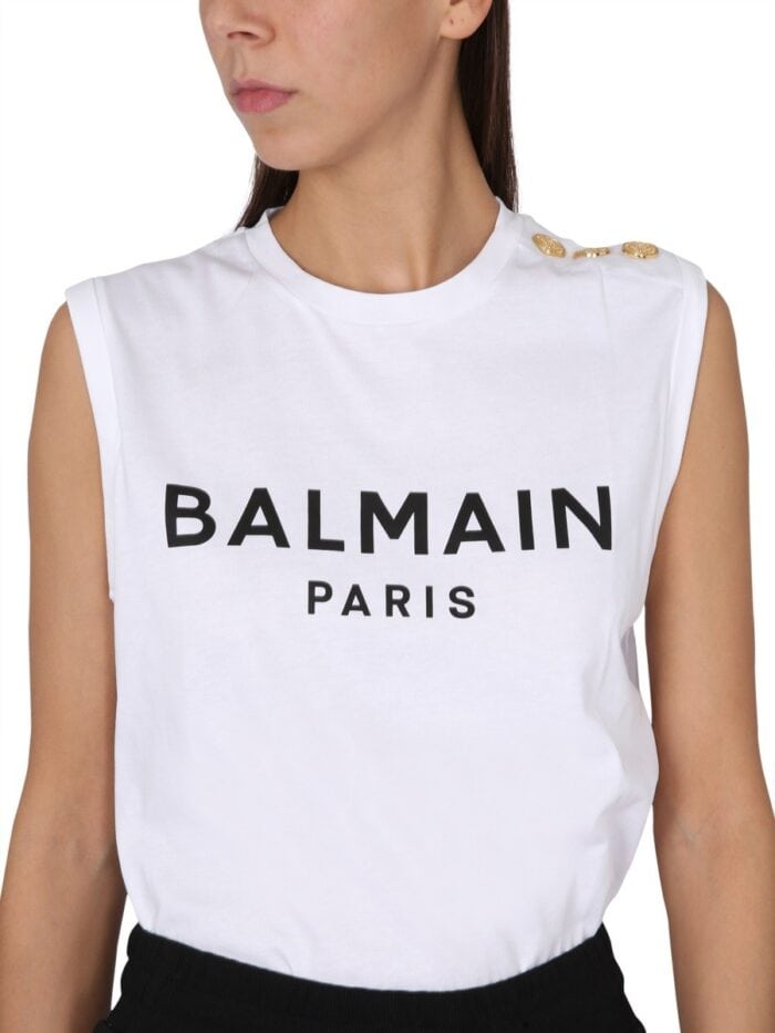 Balmain T-SHIRT WITH LOGO