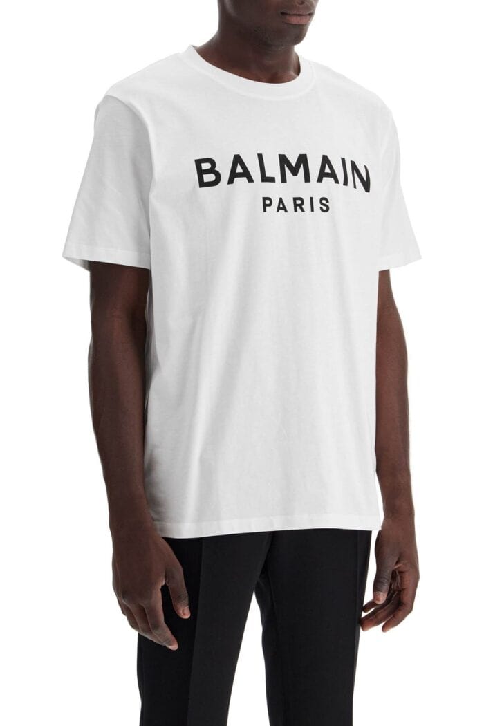 BALMAIN T-shirt With Logo Print