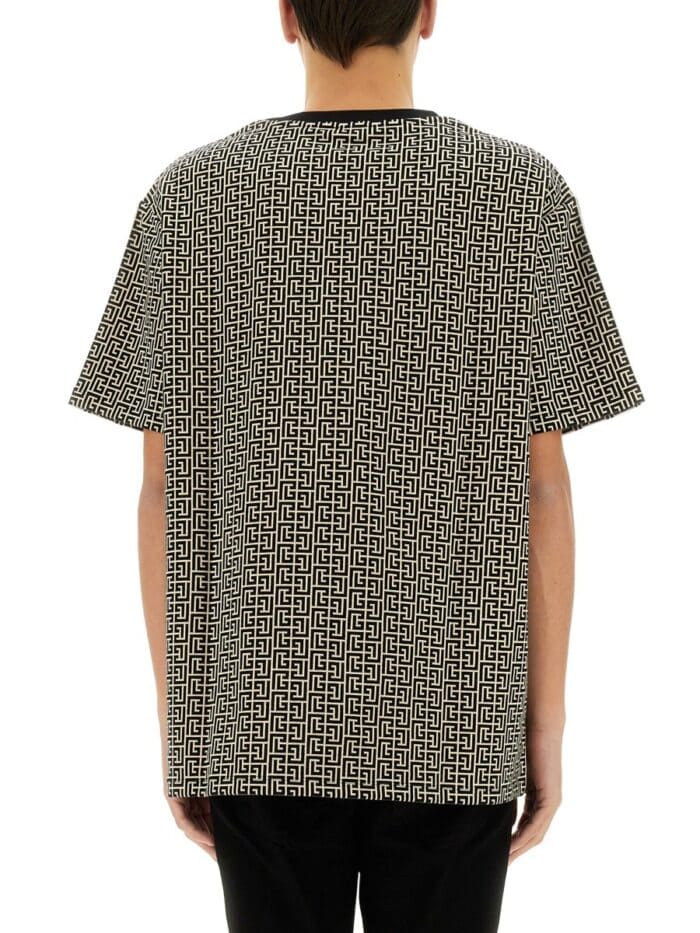 Balmain T-SHIRT WITH MONOGRAM
