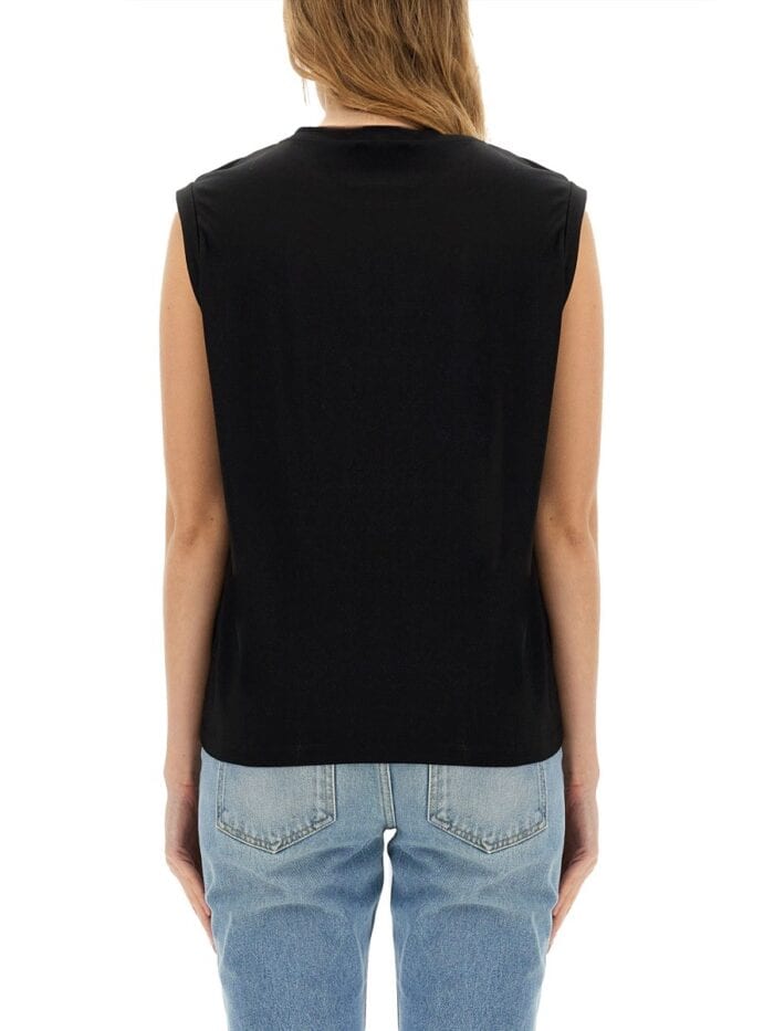 Balmain TANK TOP WITH LOGO