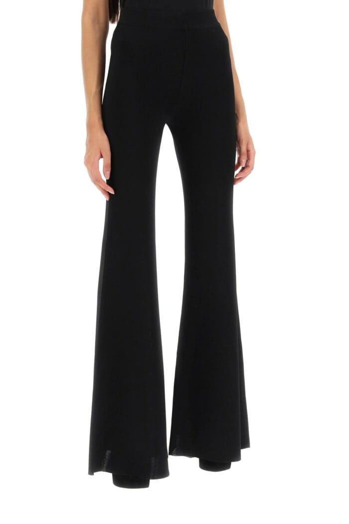 Balmain Technical Jersey Flared Pants